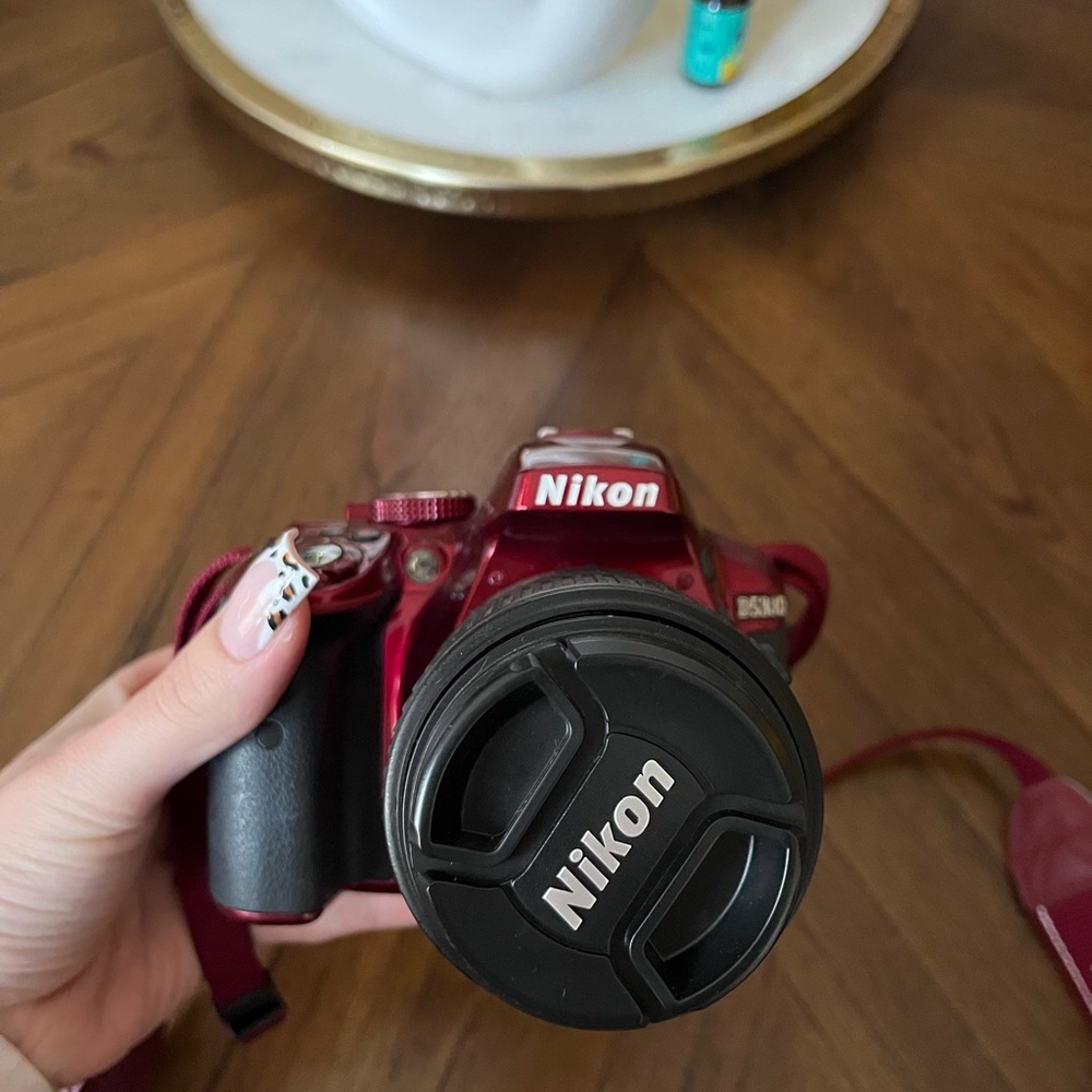 Nikon D3500 Red DSLR Camera
